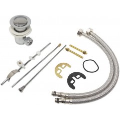 Rubinetto miscelatore basso monocomando cromo
